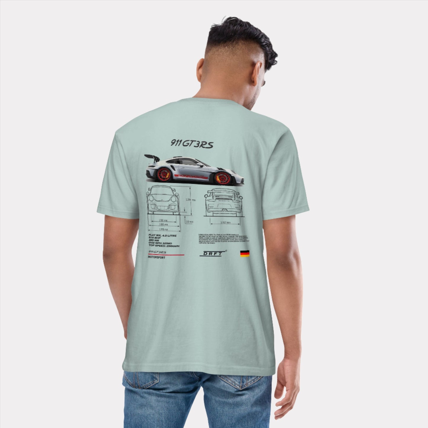 911 GT3 RS Porsche Premium Cotton T-Shirt