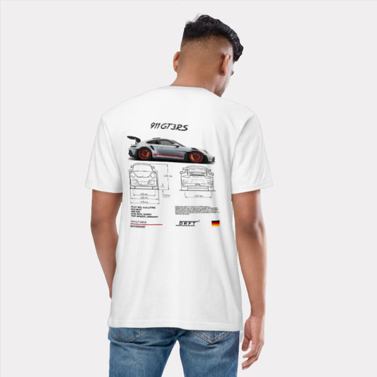 911 GT3 RS Porsche Premium Cotton T-Shirt